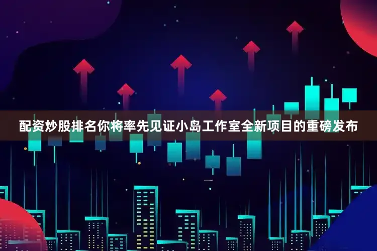 配资炒股排名你将率先见证小岛工作室全新项目的重磅发布
